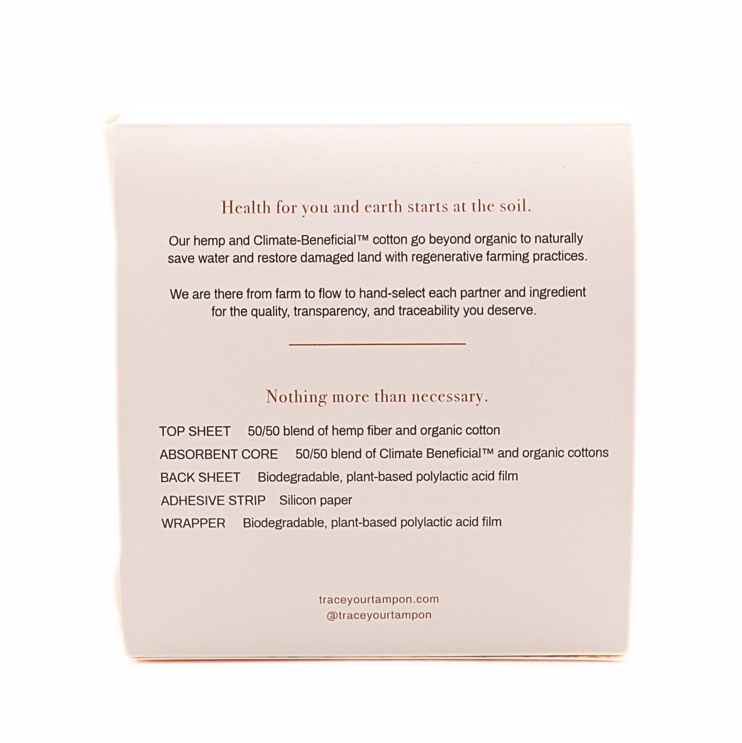 Hemp and Climate Beneficial™ Cotton Pads