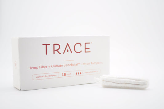 Hemp and Climate-Beneficial™ Cotton Tampons
