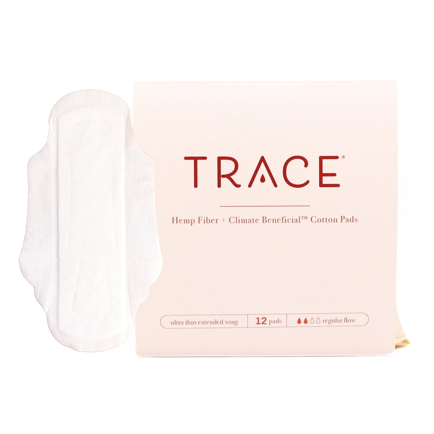 Hemp and Climate Beneficial™ Cotton Pads, 12ct POUCH - Wholesale